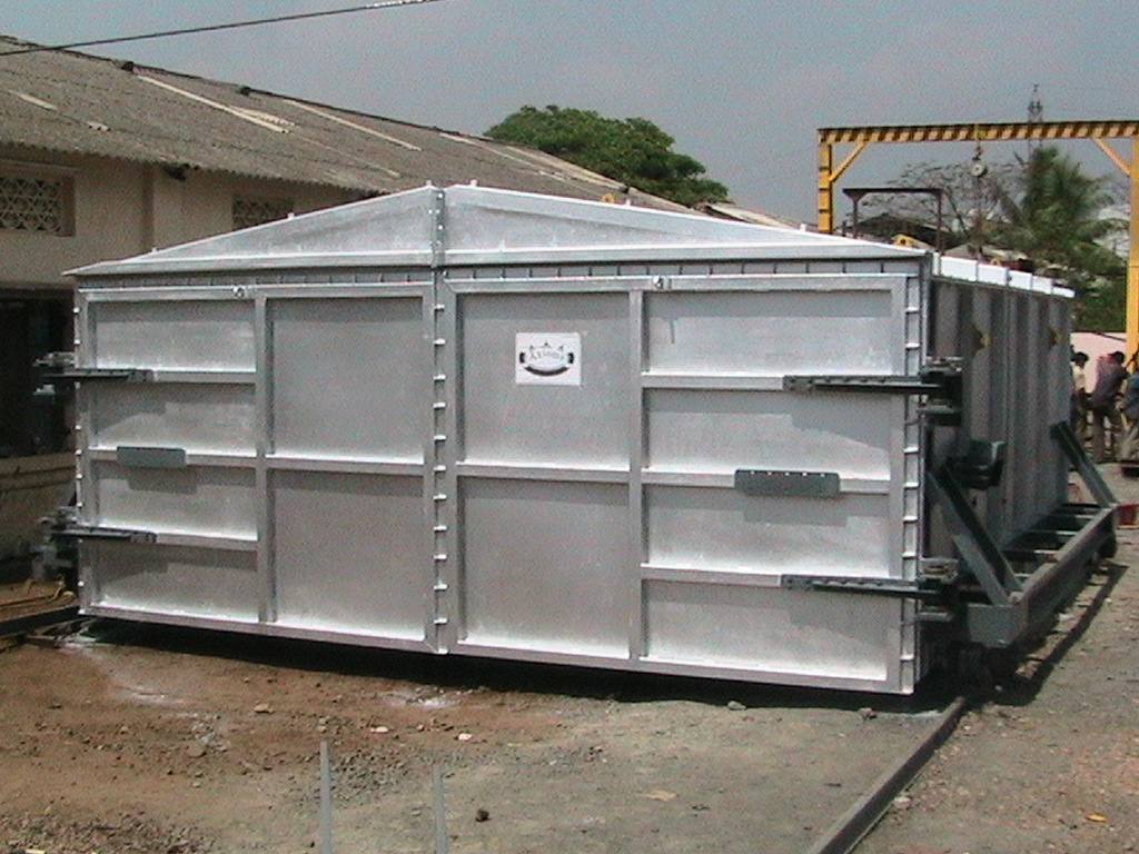 5 meter by 5 meter cooling hood