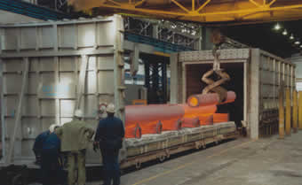 BOGIE HEARTH FURNACE